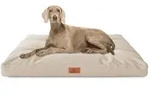 Knuffelwuff Hundematte Hundekissen Gatsby, Wasserabweisend beige 50 cm x 75 cm