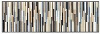 wash+dry by Kleen-Tex Teppich DESIGN, 180 x 60 cm, Mikado Stripes nature