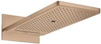 hansgrohe Kopfbrause Axor ShowerSolutions 580, 3jet eckig Wandmontage Unterputz