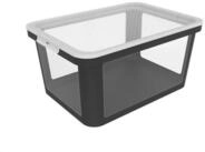 ROTHO Aufbewahrungsbox Albris Aufbewahrungsbox 45l mit Deckel, Kunststoff (PP