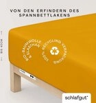 Schlafgut Spannbettlaken PURE BOXSPRING Bio-Baumwolle mit Elasthan, 170 g/m&sup2;,