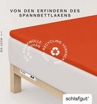 Schlafgut Spannbettlaken PURE TOPPER Bio-Baumwolle mit Elasthan 170 g/m&sup2; f&uuml;r...