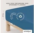 Schlafgut Spannbettlaken PURE Bio-Baumwolle mit Elasthan, 170 g/m&sup2;, Bettlaken,