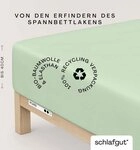 Schlafgut Spannbettlaken PURE BOXSPRING Bio-Baumwolle mit Elasthan, 170 g/m&sup2;,