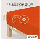 Schlafgut Spannbettlaken PURE Bio-Baumwolle mit Elasthan, 170 g/m&sup2;, Bettlaken,