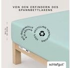 Schlafgut Spannbettlaken PURE Bio-Baumwolle mit Elasthan, 170 g/m&sup2;, Bettlaken,