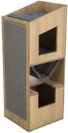 TRIXIE Kratztonne Kratztonne CityStyle - braun/grau - 105 cm