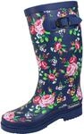 Gummistiefel BOCKSTIEGEL "Julia", Damen, Gr. 36, blau (dunkelblau, multi),