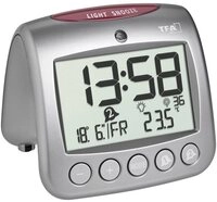 TFA Dostmann Wecker Digitaler Funk-Wecker mit Temperatur 60.2559.54