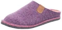 Pantoffel ROHDE "CALMYS N15", Damen, Gr. 37, lila, Filz, meliert, Schuhe Pantoffel,