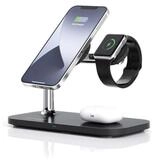 Realpower ChargeAIR Mag Smartphone, Smartwatch, Tablets Schwarz USB Kabelloses
