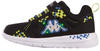 Kappa Sneaker mit leuchtenden LED-Elementen und reflektierenden Details, schwarz