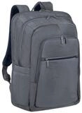 Rivacase Freizeitrucksack 7569 Alpendorf ECO Laptop Rucksack grau