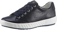 Sneaker ARA "AVIO", Damen, Gr. 3, blau (dunkelblau), Glattleder, unifarben, Schuhe