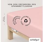 Schlafgut Spannbettlaken PURE Bio-Baumwolle mit Elasthan, 170 g/m&sup2;, Bettlaken,