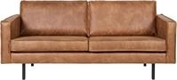 WOOOD 2,5-Sitzer Rodeo Bezug mit Zickzack-Federung, Metallbeine, H 85 x B 190 x...
