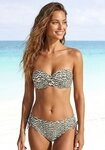 LASCANA Bikini-Hose Sansa in h&ouml;herer Schnittform