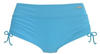 LASCANA Bikini-Hotpants mit seitlicher Raffung, blau