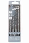 Wolfcraft Betonbohrer Wolfcraft Hammer-Schlagbohrer-Set HM Standard