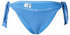Tommy Hilfiger Swimwear Bikini-Hose SIDE TIE BIKINI mit Logoschriftzug, blau