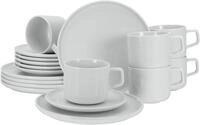 CreaTable Kaffeeservice Chef Collection (18-tlg), 6 Personen, Porzellan,...