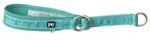 HURTTA Hunde-Halsband Casual Half Choke Halsband peacock (petrol) gr&uuml;n 25 - 35 cm /