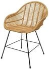 MCW Esszimmerstuhl MCW-M28, Aus Kubu Rattan