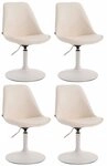 CLP Esszimmerstuhl Meverick Kunstleder (4er Set, 4 St), dreh-& verstellbar