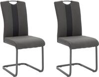 HELA Freischwinger Amber (Set, 2 St), 2 oder 4 St&uuml;ck, Bezug aus Webstoff
