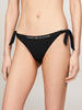 Tommy Hilfiger Swimwear Bikini-Hose SIDE TIE BIKINI mit Logoschriftzug, schwarz