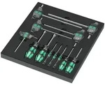 Wera Schraubendreher, (12 St), Werkzeugmodul 2/3 Hex Set1