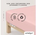Schlafgut Spannbettlaken CASUAL Bettlaken 100% gek&auml;mmte Bio-Baumwolle, 150...