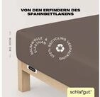 Schlafgut Spannbettlaken EASY JERSEY ELASTHAN Bettlaken, 170 g/m&sup2;, 95%...