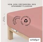 Schlafgut Spannbettlaken PURE Bio-Baumwolle mit Elasthan, 170 g/m&sup2;, Bettlaken,