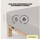 Schlafgut Spannbettlaken EASY JERSEY Bettlaken, 150 g/m&sup2;, 100% Baumwolle,