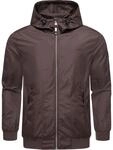 Outdoorjacke RAGWEAR "Outdoorjacke Stewie II", Herren, Gr. S, braun (schwarz braun),