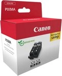 Canon PGI-525PGBK (Doppelpack) Tintenpatrone (Packung, 2-tlg)