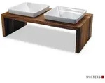 Wolters Napf Meshidai True Doppelnapf braun 26 cm