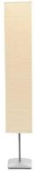 vidaXL Stehlampe 135 cm Standleuchte mit Stahlst&auml;nder 135 cm Beige
