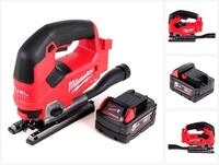 Milwaukee Akku-Stichs&auml;ge M18 FJS-501 Stichs&auml;ge 18V Brushless + 1x Akku 5,0Ah...