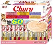 Inaba Cat Churu Varieties Tuna 60 x 14 g, Snack f&uuml;r: Katze