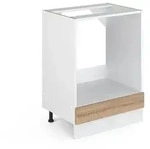 Vicco Herdumbauschrank R-Line, Sonoma/Wei&szlig;, 60 cm ohne Arbeitsplatte (1-St)...