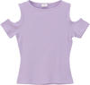 S.Oliver T-Shirt mit Cut-outs (2142436) lila