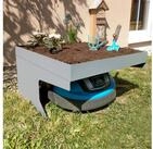 MCW M&auml;hroboter-Garage MCW-G60, BxTxH: 60x70x37 cm, Ablaufl&ouml;cher f&uuml;r Regen,
