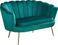 SalesFever 2-Sitzer Clam Komfort-Duo-Sitz, Muscheldesign-Breite 136 cm: Pure