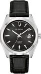 Bulova Automatikuhr Surveyor 96B435, Armbanduhr, Herrenuhr, Damenuhr, Lederarmband,