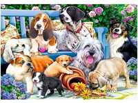 Trefl Dogs in the Garden (1000 Teile)