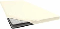 Janine Spannbettlaken TOPPER 5001, Jersey-Elasthan, Gummizug: rundum, (1...