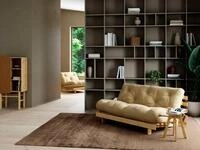 Karup Design Daybett Roots Sofa Bed, Schlafsofa, Bettfunktion, FSC&reg;-Massivholz,