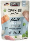 MAC'S Lachs & Huhn 300 g - 6 St&uuml;ck, Nassfutter f&uuml;r: Katze